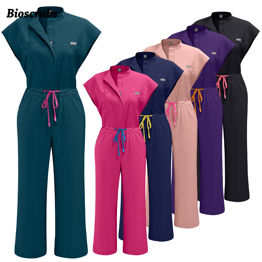 Medical Lab Gown - Medical Clinical Workwear for Women Hospital