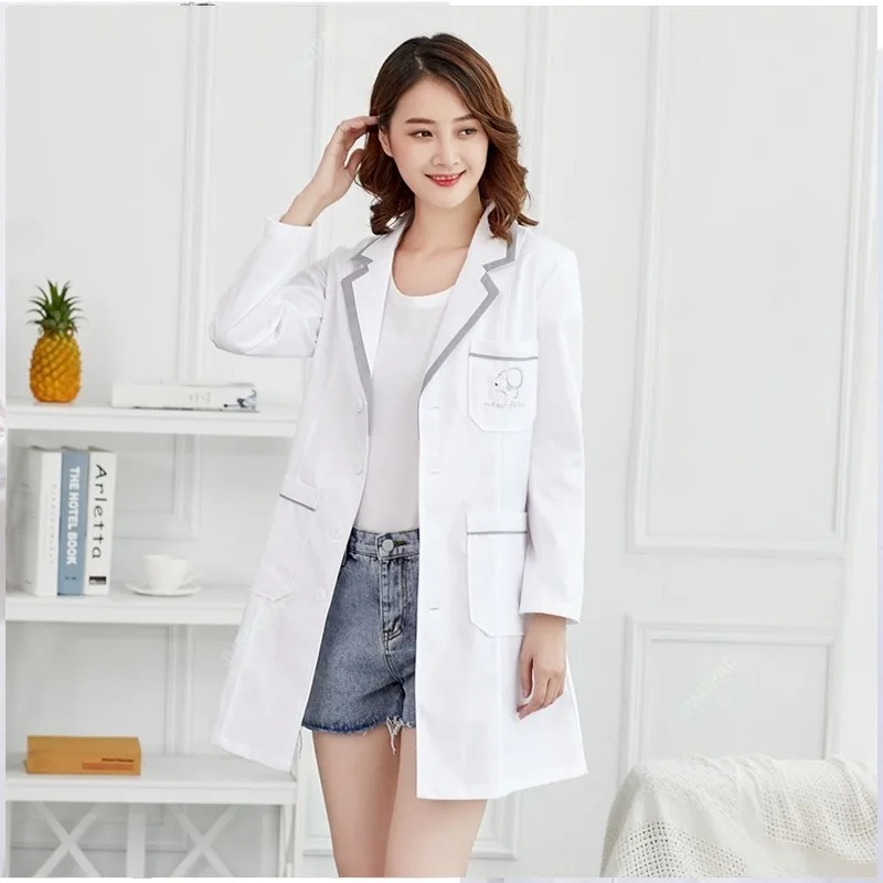 Lab Coat Medical - Custom Logo Beauty Uniform Beautician Skin