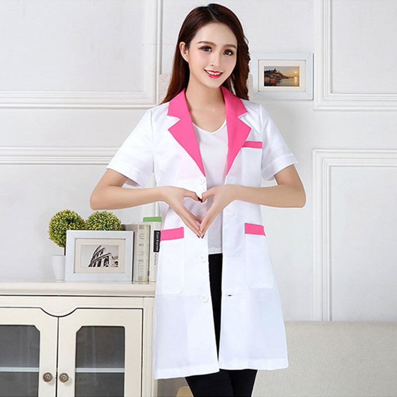 Summer women's white coat labo - Medical Lab Gown 리뷰 및 가격