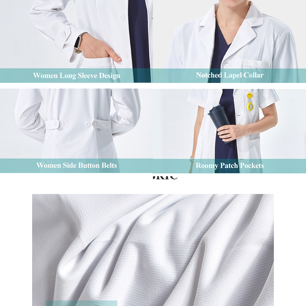 White Lab Coat for Doctor TOOT - Lab Coat Medical 리뷰 및 가격