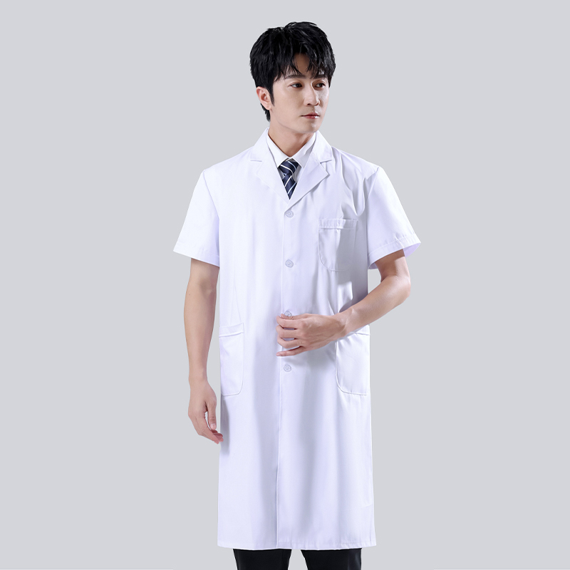 Male's White Medical Coat Men  - Medical Lab Gown 리뷰 및 가격