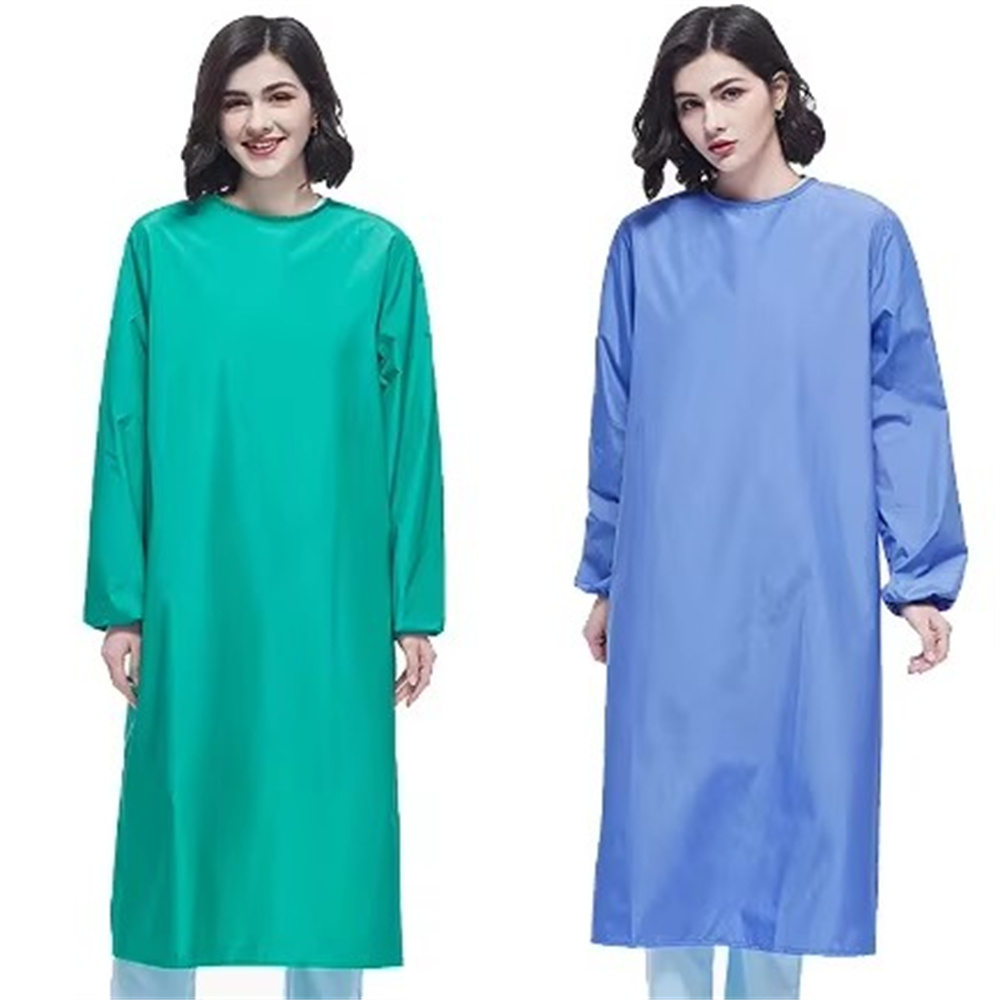 NEW Women Waterproof Gown SPA  - Medical Lab Gown 리뷰 및 가격