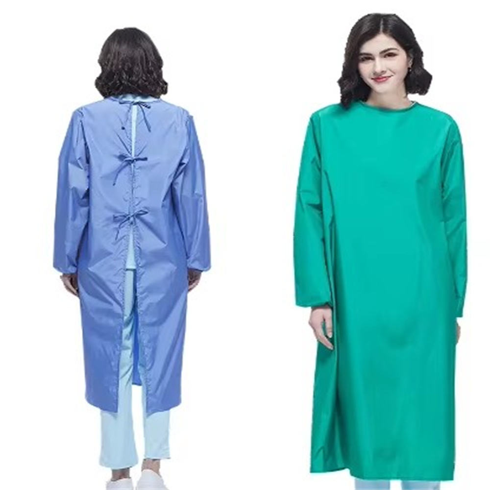 NEW Women Waterproof Gown SPA  - Medical Lab Gown 리뷰 및 가격