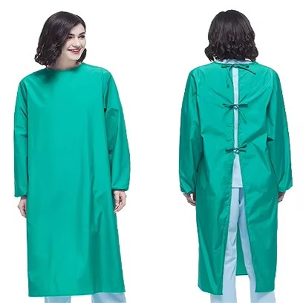 NEW Women Waterproof Gown SPA  - Medical Lab Gown 리뷰 및 가격