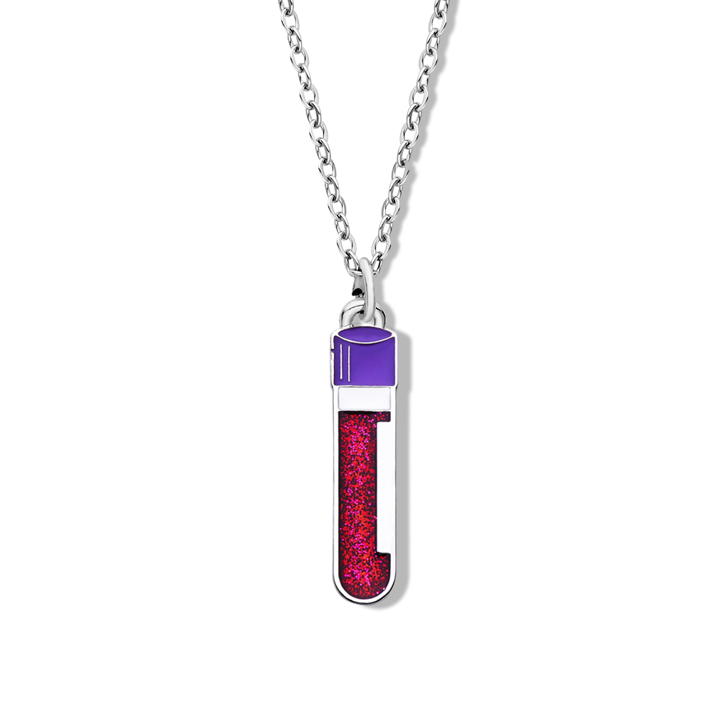 Blood Test Tube Necklace Fashi - Medical Lab Blood Test 리뷰 및 가격