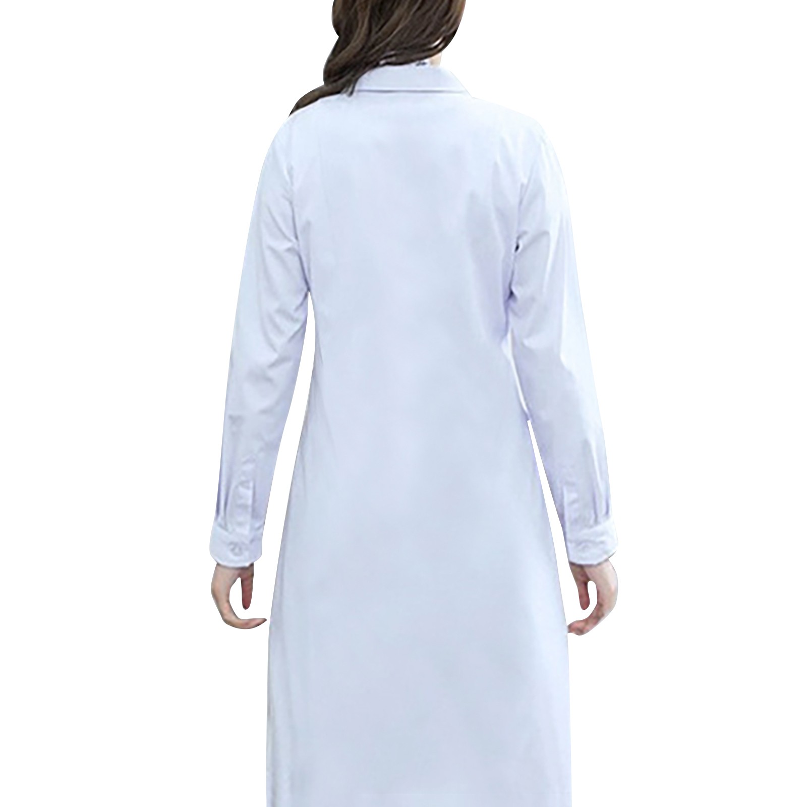 White Lab Coat For Women Men S - Medical Lab Gown 리뷰 및 가격