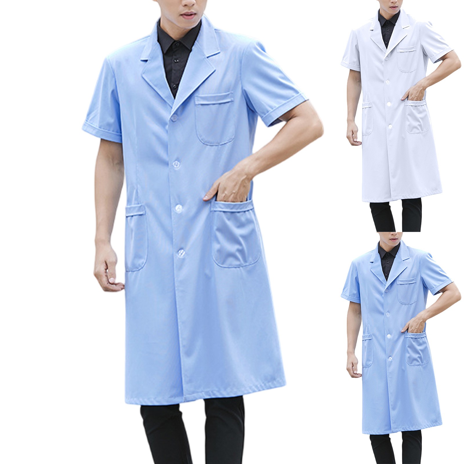 Pharmacy Wear White Lab Coat S - Medical Lab Gown 리뷰 및 가격