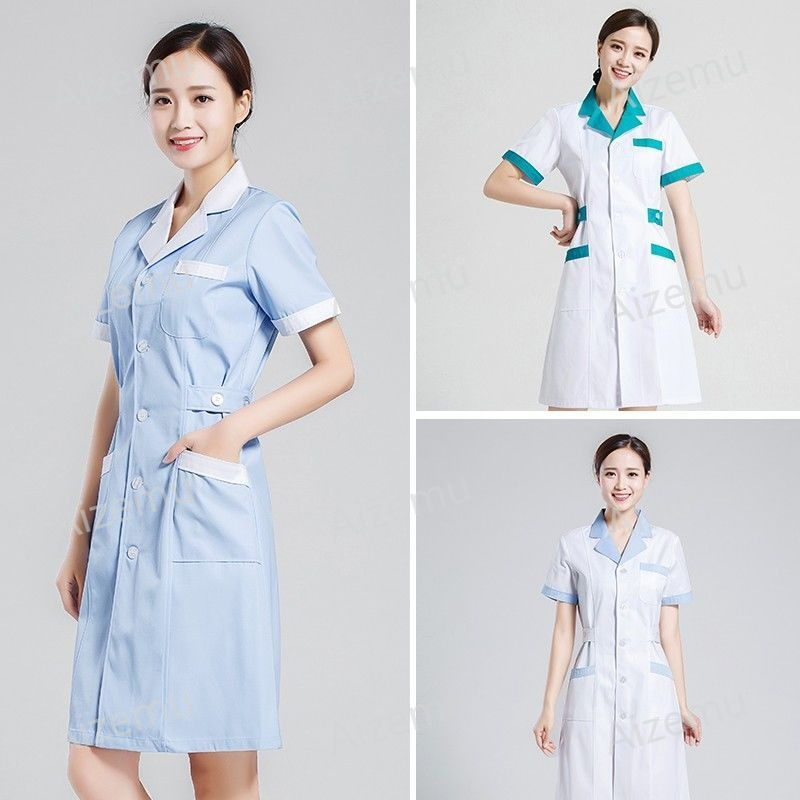 Unisex Short Sleeve Beauty Sal - Lab Coat Medical 리뷰 및 가격