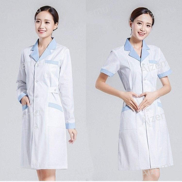 Unisex Short Sleeve Beauty Sal - Lab Coat Medical 리뷰 및 가격