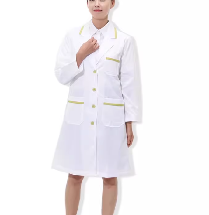 Doctor Uniform White Gown Man  - Medical Lab Gown 리뷰 및 가격