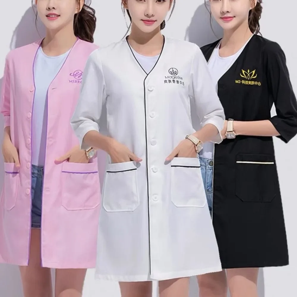 Custom Logo beauty uniform bea - Lab Coat Medical 리뷰 및 가격