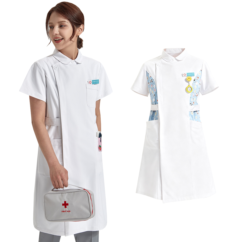Anti Static Printed Nurse Lab  - Medical Lab Gown 리뷰 및 가격