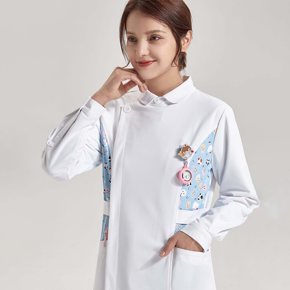 Anti Static Printed Nurse Lab  - Medical Lab Gown 리뷰 및 가격