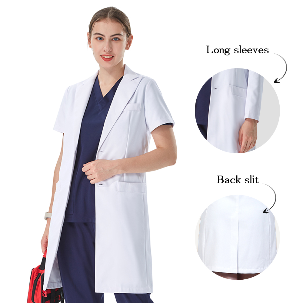 Thoughtful Lapel Collar White  - Lab Coat Medical 리뷰 및 가격