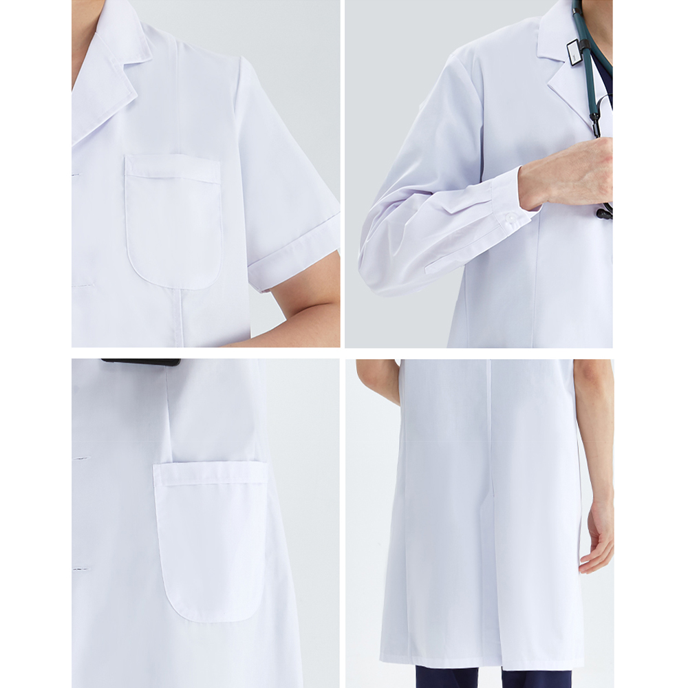 Unisex White Coat Lab Coat Hos - Lab Coat Medical 리뷰 및 가격