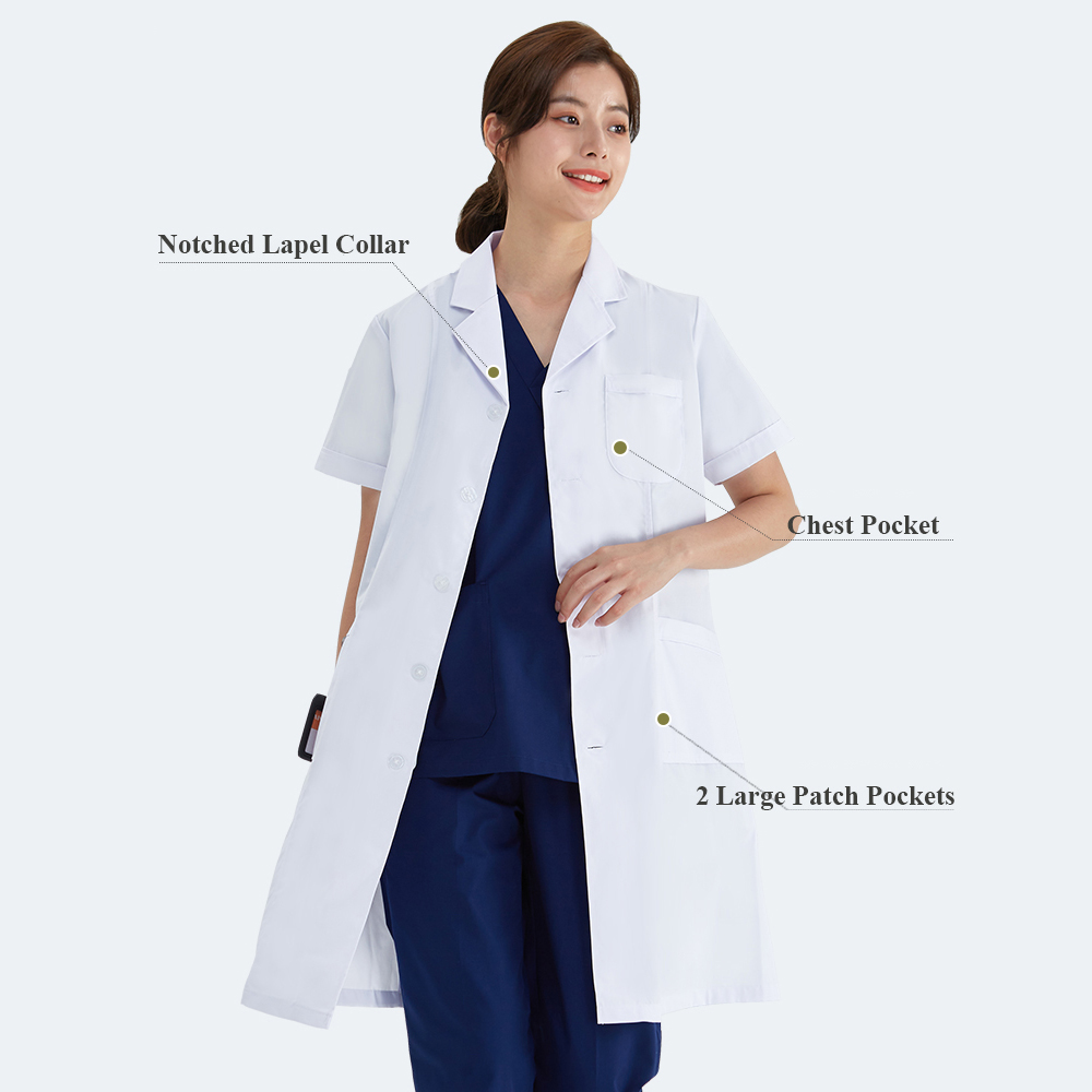 Unisex White Coat Lab Coat Hos - Lab Coat Medical 리뷰 및 가격